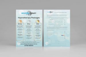 DM Hypnotherapy Flyer Design